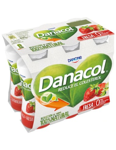 DANONE DANACOL BEBER FRESA X6