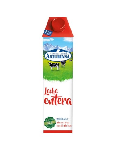 LECHE ASTURIANA BRIK 1 LT. ENTERA