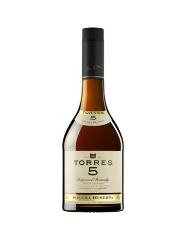 BRANDY TORRES 5 AÑOS 750 ML.