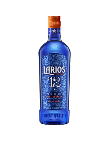 GINEBRA LARIOS 12 AZUL 700 ML