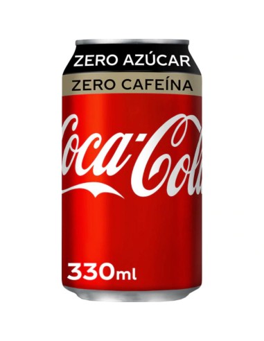 COCA-COLA BOTE ZERO-ZERO LATA 333CC