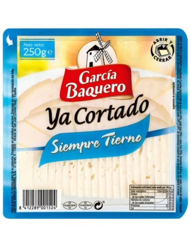 QUESO GARCIA BAQUERO CORTADO 250 GR