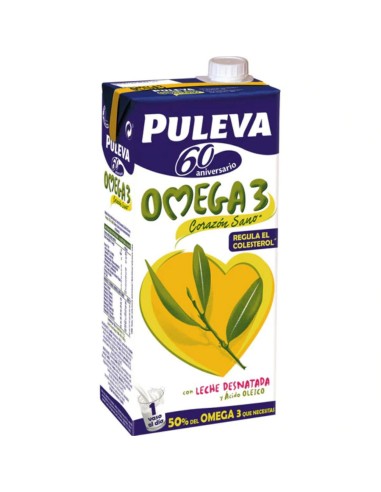 LECHE PULEVA OMEGA-3 BRIK 1 LT.