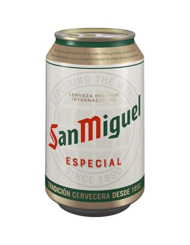 CERVEZA SAN MIGUEL BOTE 330 ML PK-12