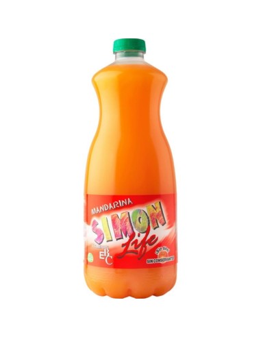 REFRESCO SIMON LIFE MANDARINA 1,5 LT.