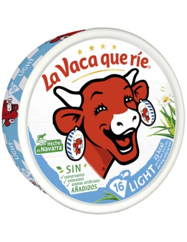 QUESO PORCI. VACA QUE RIE LIGHT 16 UND.