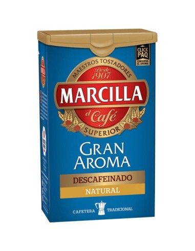 CAFE MARCILLA MOLIDO DESCAF.NATURAL 200