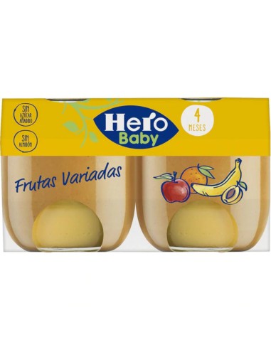 POTITO HERO FRUTAS VARIADAS PK-2 120 GRS