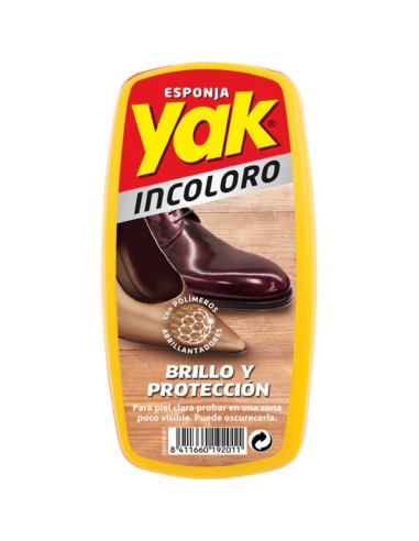 ESPONJA PARA CALZADO YAK INCOLORO