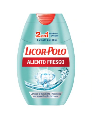 DENTRÍFICO LICOR DEL POLO ALIENTO FRESCO