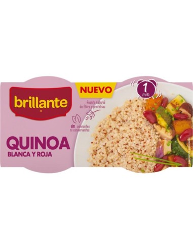 QUINOA BRILLANTE BLANCA Y ROJA PK-2X125