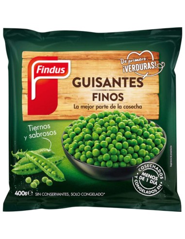 GUISANTES FINOS FINDUS 400G