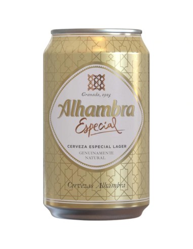 CERVEZA ALHAMBRA ESPECIAL LATA 33 ML