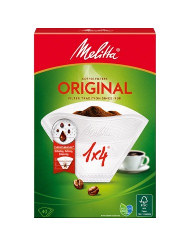 FILTROS DE CAFE MELITTA 40 UD