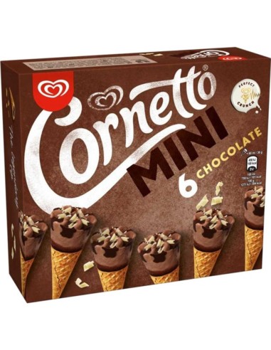 CORNETTO MINI CHOCOLATE 6 UDS