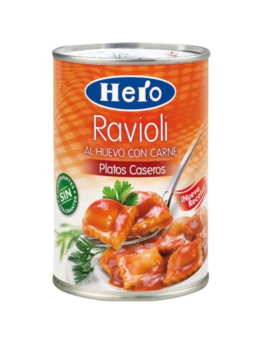 RAVIOLIS HERO BOTE 430 GRS.