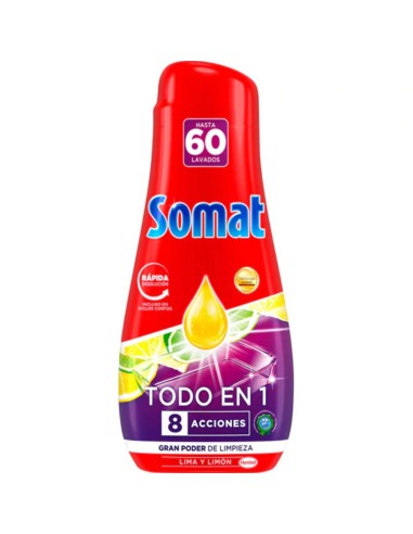 SOMAT TODO EN 1 GEL LIMA LIMON 60 LAV.