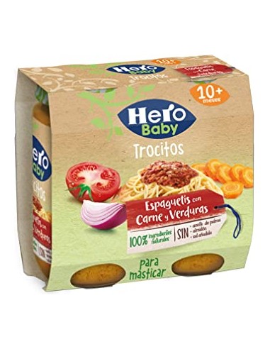 POTITO HERO TROCITO SPAGUETI CARNE 235 P