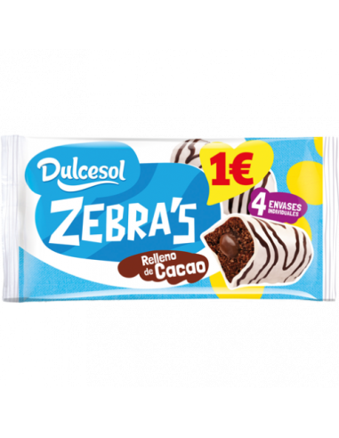 BOMBON CEBRA DULCESOL 3 UN.