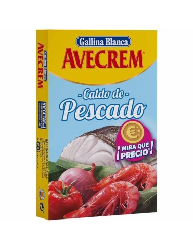 CALDO AVECREM  PESCADO  8 PTLLAS