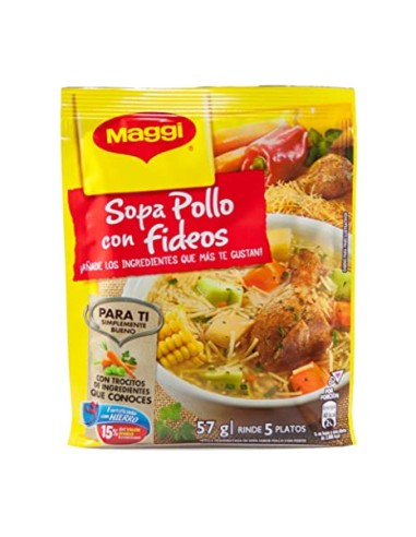 SOPA MAGGI AVE FIDEOS 78 GRS.