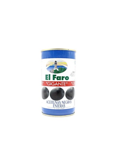 ACEITUNAS FARO NEGRAS BOTE 190 GR P.E.