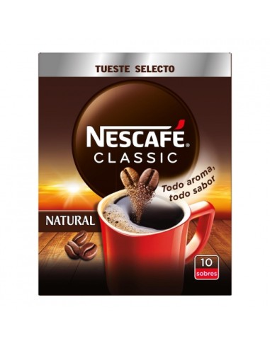 CAFE SBLE. NESCAFE NATURAL SOBRES PK-10