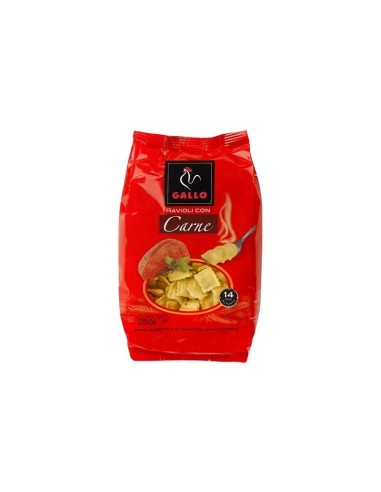 RAVIOLIS GALLO CARNE 500 GRS.