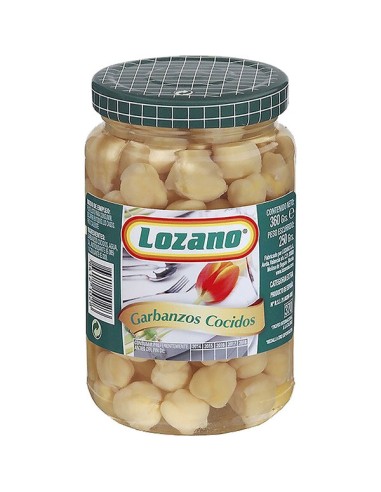 GARBANZOS LOZANO TARRO 295 GRS.