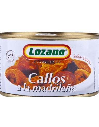 CALLOS A LA MADRILEÑA LOZANO 380 GRS.