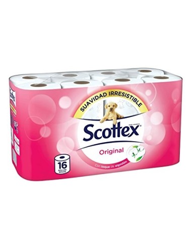 HIGIENICO SCOTTEX 16 ROLLOS