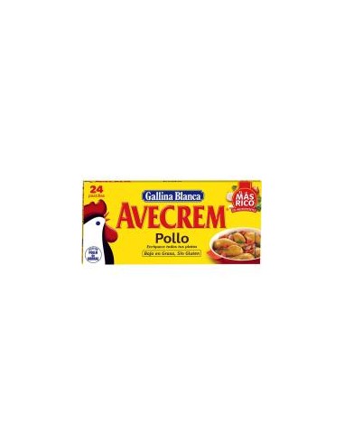 CALDO AVECREM POLLO 24 PTLLAS