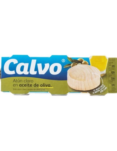 ATUN CALVO ACEITE OLIVA RO-70 65 GRA  PK