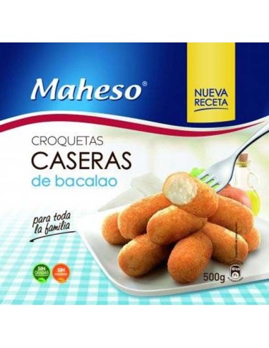 CROQUETAS CASERAS DE BACALAO 500G