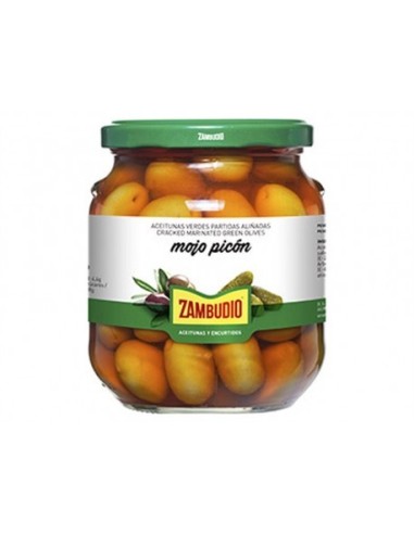 ACEITUNAS ZAMBUDIO MOJO PICON TARRO 600