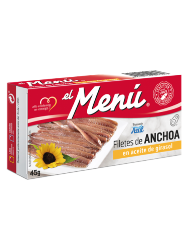 ANCHOAS EL MENU 1/8 42 GRS