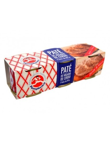 FOIE-GRAS PAMPLONICA 80 GR. PK-3 F.A.